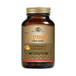 ויטמין C 500 ללעיסה בטעם תפוז