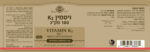 ⁦ויטמין K2 במינון 100 מק"ג⁩ – תמונה ⁦2⁩