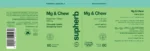 ⁦מגנזיום ציטראט בטבליות לעיסה Mg & Chew סופהרב⁩ – תמונה ⁦2⁩
